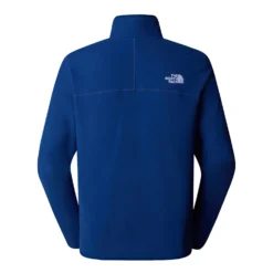 The North Face Men's 100 Glacier 1/4 Zip Fleece Pullover -Columbia Store 855W D1R ALT1