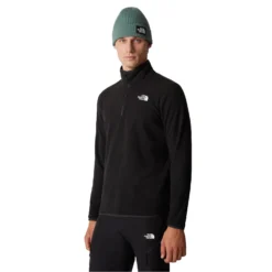 The North Face Men's 100 Glacier 1/4 Zip Fleece Pullover -Columbia Store 855W JK3 HERO 1