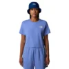The North Face Women's Simple Dome Cropped Slim T-Shirt -Columbia Store 87U4 0YI HERO 1