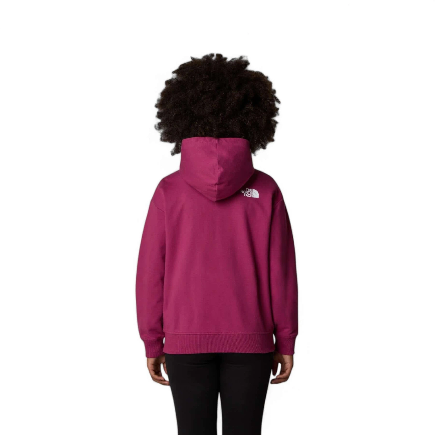 The North Face Girls' Full Zip Oversize Light Hoodie 4 The North Face Girls' Full Zip Oversize Light Hoodie - Image 2