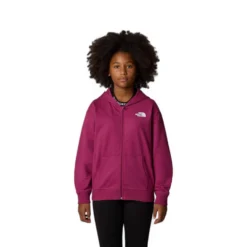 The North Face Girls' Full Zip Oversize Light Hoodie