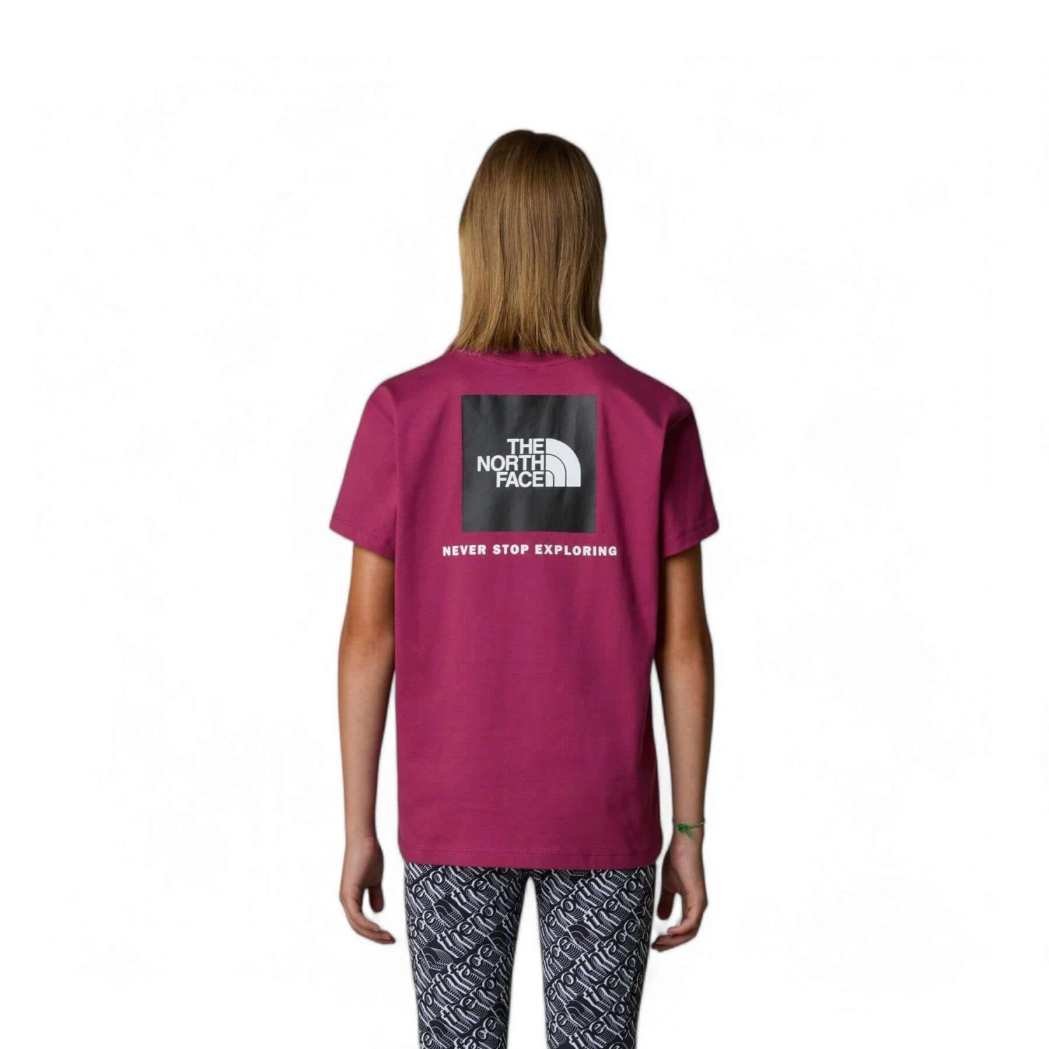The North Face Girls' Redbox Tek Relaxed T-Shirt 4 The North Face Girls' Redbox Tek Relaxed T-Shirt - Image 2