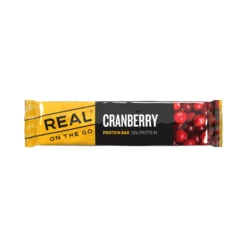 Real Turmat Protein Bar Cranberry 40g
