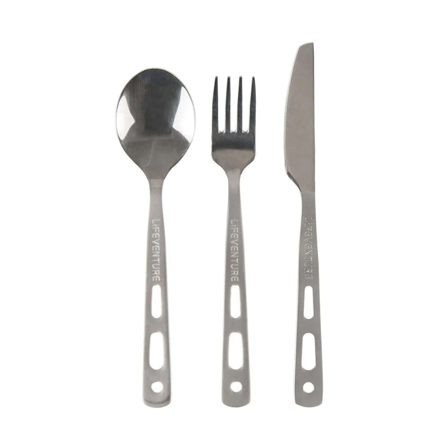 Lifeventure Stainless Steel Cutlery 3 Lifeventure Stainless Steel Cutlery