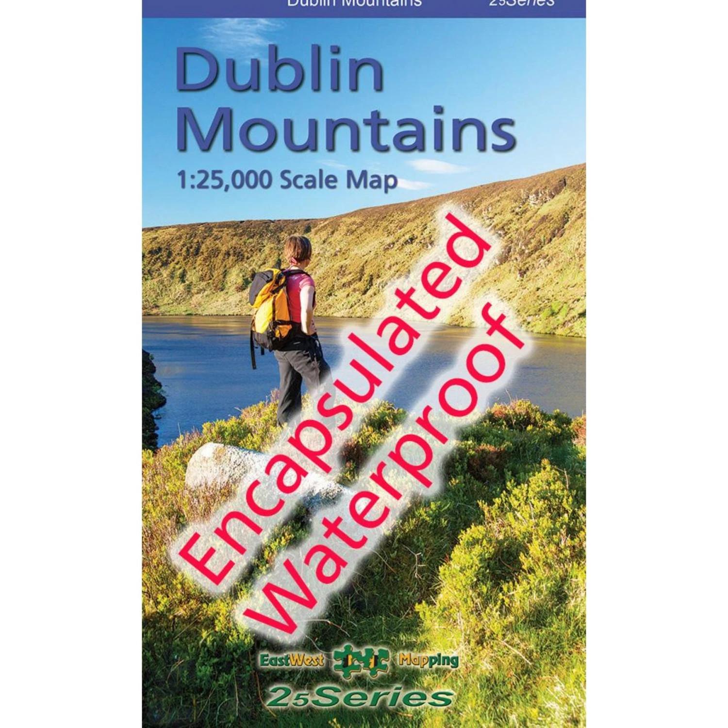 Dublin Mountains Waterproof Map 3 Dublin Mountains Waterproof Map