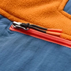 Women's Alexander 2.0 Hooded Polar Fleece Pullover 20 Women's Alexander 2.0 Hooded Polar Fleece Pullover -Columbia Store Alexander2.0RecycledHoodedPolarFleece DarkDenim SunsetOrange 1 1Ratio4