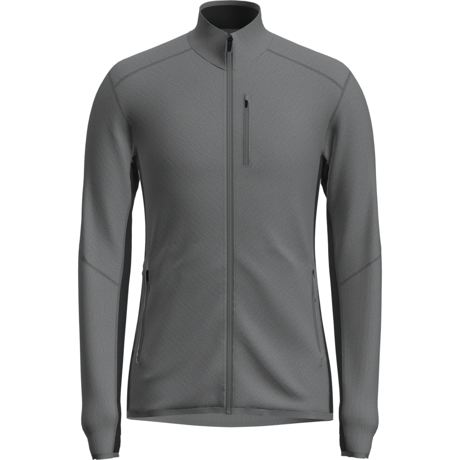 Icebreaker Men's Descender Long Sleeve Zip Jacket 3 Icebreaker Men's Descender Long Sleeve Zip Jacket