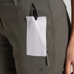 Craghoppers Women's Kiwi Pro II Trousers 28 Craghoppers Women's Kiwi Pro II Trousers -Columbia Store CWJ1280 1KQ MidKhaki 08