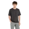Arc'teryx Men's Cormac Crew Short Sleeve T-Shirt 2 Arc'teryx Men's Cormac Crew Short Sleeve T-Shirt -Columbia Store Cormac Crew Neck Shirt SS Black Heather Front View