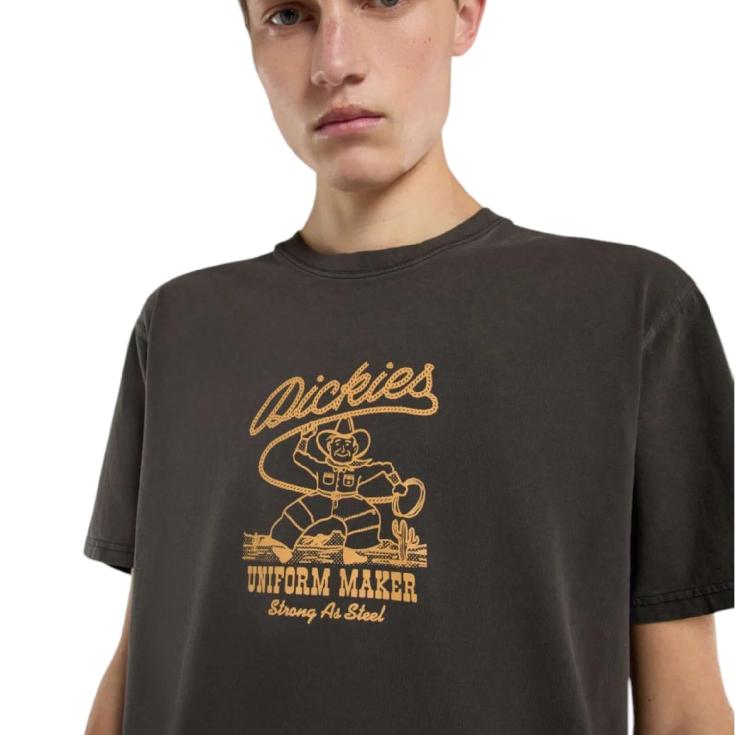 Men's Dickies Rope Center Logo T-Shirt 6 Men's Dickies Rope Center Logo T-Shirt - Image 4