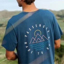 Men's Escapism Cotton Tee 35 Men's Escapism Cotton Tee -Columbia Store EscapismT Shirt DarkDenim 1 1Ratio