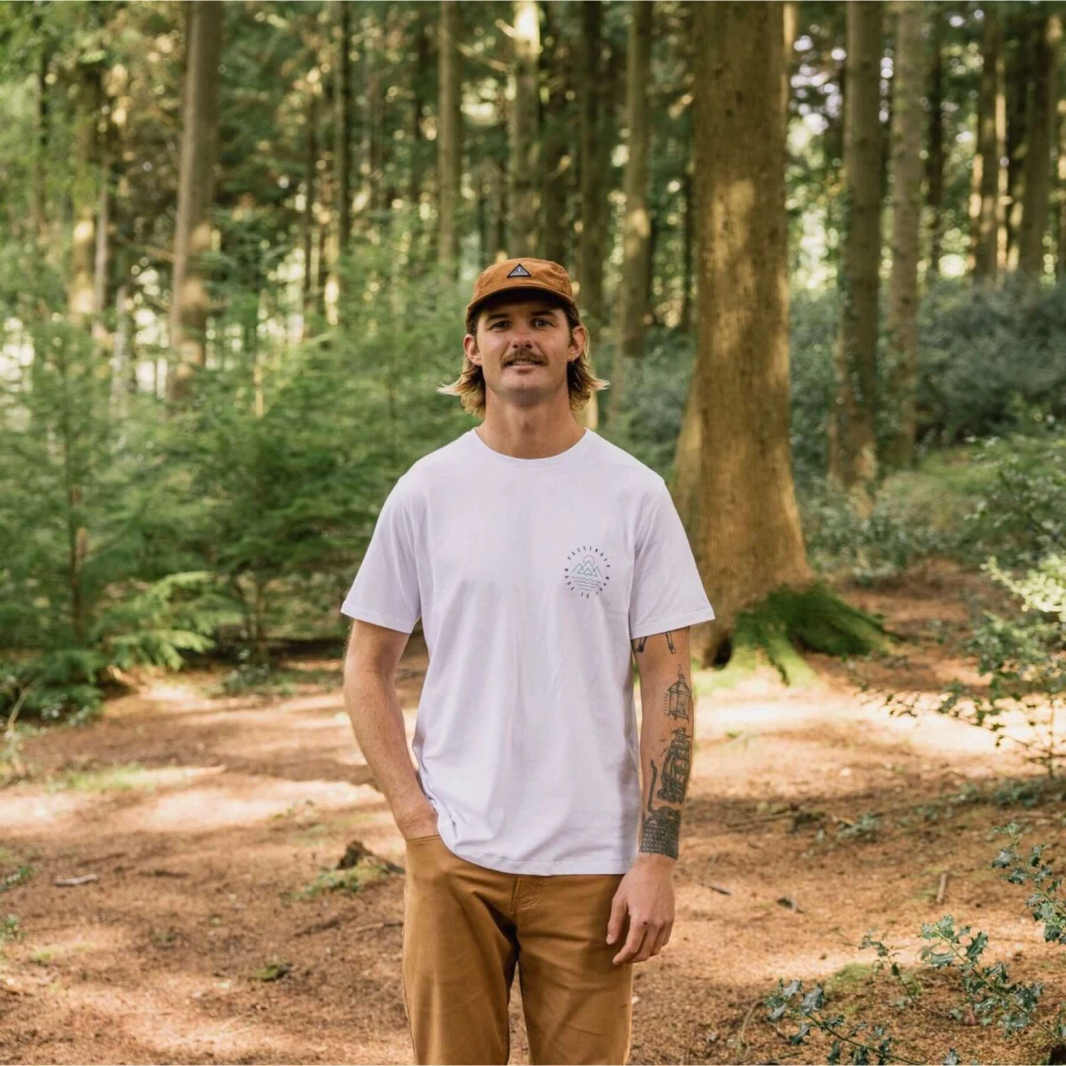 Men's Escapism Cotton Tee 19 Men's Escapism Cotton Tee - Image 17