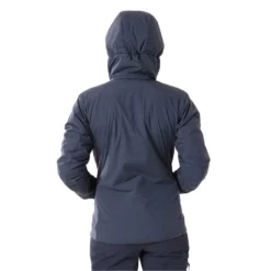 Arc'teryx Women's Atom Hooded Jacket 22 Arc'teryx Women's Atom Hooded Jacket -Columbia Store F24 X000006780 Atom Hoody Black Sapphire Women s Back View