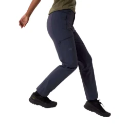 Arc'teryx Women's Gamma Pants -Columbia Store F24 X000007687 Gamma Pant Black Sapphire Women s Side View