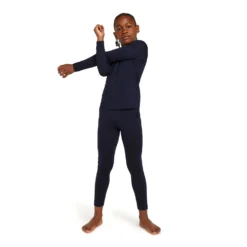 Icebreaker Kids' 200 Oasis Long Sleeve Crewe Shirt 34 Icebreaker Kids' 200 Oasis Long Sleeve Crewe Shirt -Columbia Store FW24 BM W Kids Merino 200 Oasis LS Crewe 104501401 03