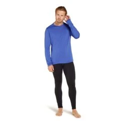 Icebreaker Men's 200 Oasis Long Sleeve Crewe Top -Columbia Store FW24 BM W MenMerino200OasisLSCrewe 10436501U 03