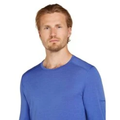 Icebreaker Men's 200 Oasis Long Sleeve Crewe Top -Columbia Store FW24 BM W MenMerino200OasisLSCrewe 10436501U 26