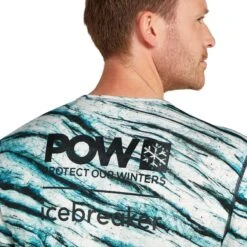 Icebreaker Men's 200 Oasis Long Sleeve Crewe Protect Our Winters AOP 14 Icebreaker Men's 200 Oasis Long Sleeve Crewe Protect Our Winters AOP -Columbia Store FW24 BM W MenMerino200OasisLSCreweProtectOurWintersAOP 0A573303P 31