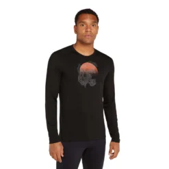 Icebreaker Men's 200 Oasis Ruapehu Round Crewe Top