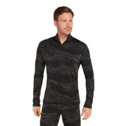Icebreaker Men's 260 Vertex Long Sleeve Half Zip Snow Guide