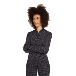 Icebreaker Women's 260 Vertex Long Sleeve Half Zip On-Piste