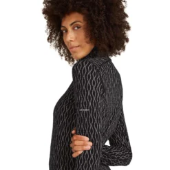 Icebreaker Women's 260 Vertex Long Sleeve Half Zip On-Piste -Columbia Store FW24 BM W WomenMerino260VertexLSHalfZipOn Piste 0A574O672 20