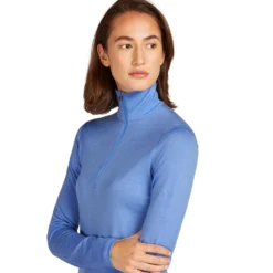 Icebreaker Women's 200 Oasis Long Sleeve Half Zip Shirt -Columbia Store FW24 BM W Women Merino 200 Oasis LS Half Zip B0438001D 31