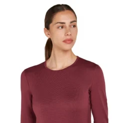 Icebreaker Women's 260 Tech Long Sleeve Crewe Top -Columbia Store FW24 BM W Women Merino 260 Tech LS Crewe 10438701C 26