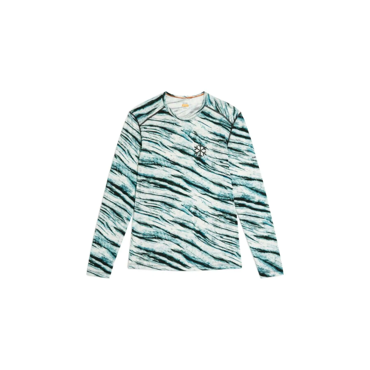 Icebreaker Men's 200 Oasis Long Sleeve Crewe Protect Our Winters AOP 10 Icebreaker Men's 200 Oasis Long Sleeve Crewe Protect Our Winters AOP - Image 8