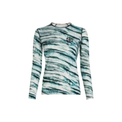 Icebreaker Women's 200 Oasis Long Sleeve Crewe Protect Our Winters AOP -Columbia Store FW24 IM W WomenMerino200OasisLSCreweProtectOurWintersAOP 0A574Y03P 01