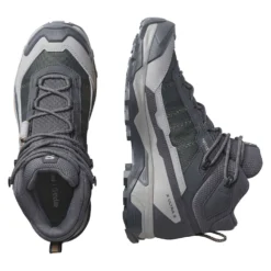 Salomon Women's X Ultra 5 Mid GORE-TEX Hiking Boots -Columbia Store L47754500 10 GHO XULTRA5MIDGTXWNineIron Gull SoftClay.png.PNG 2000px max 72dpi