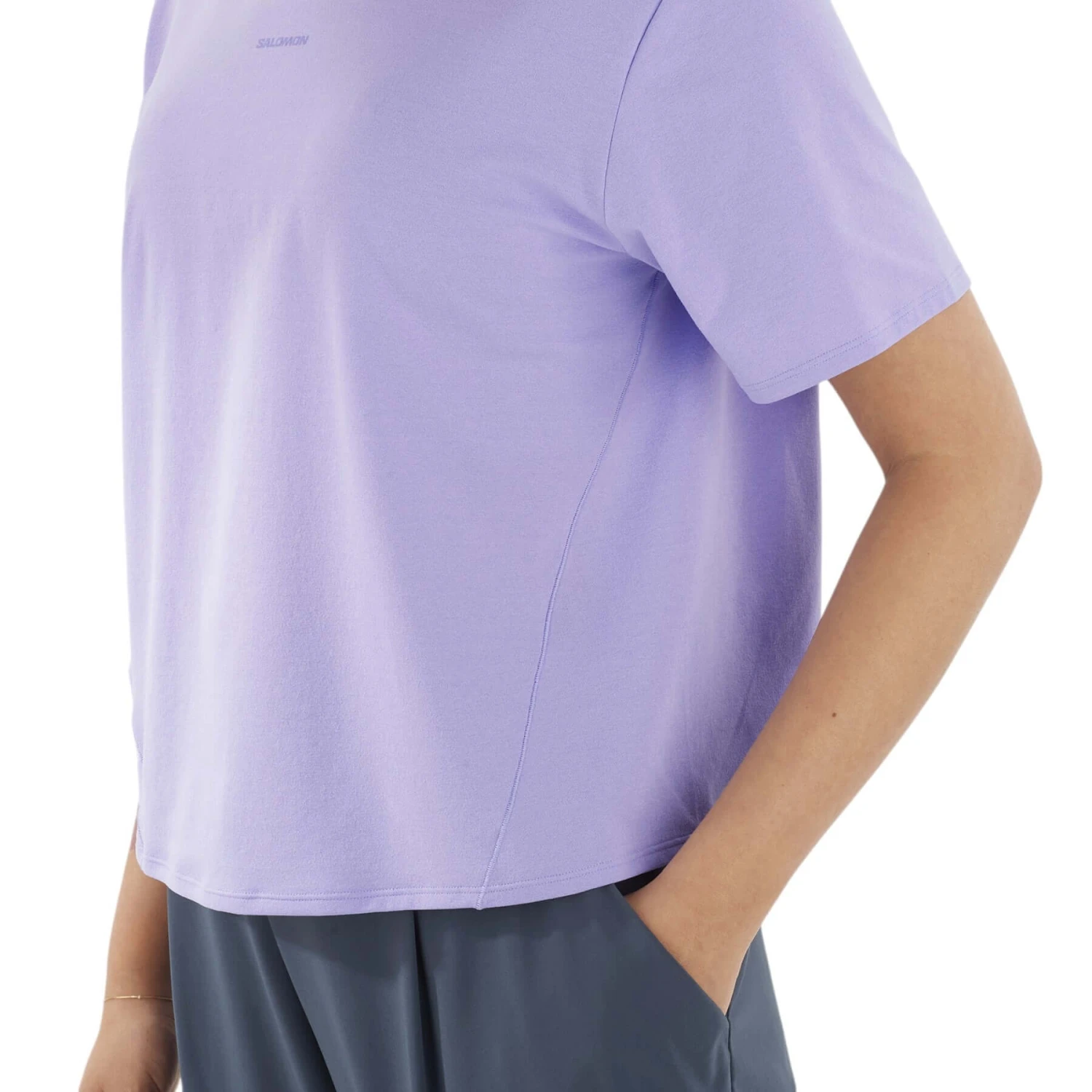 Salomon Women's Trackline Short Sleeve T-Shirt 5 Salomon Women's Trackline Short Sleeve T-Shirt - Image 3