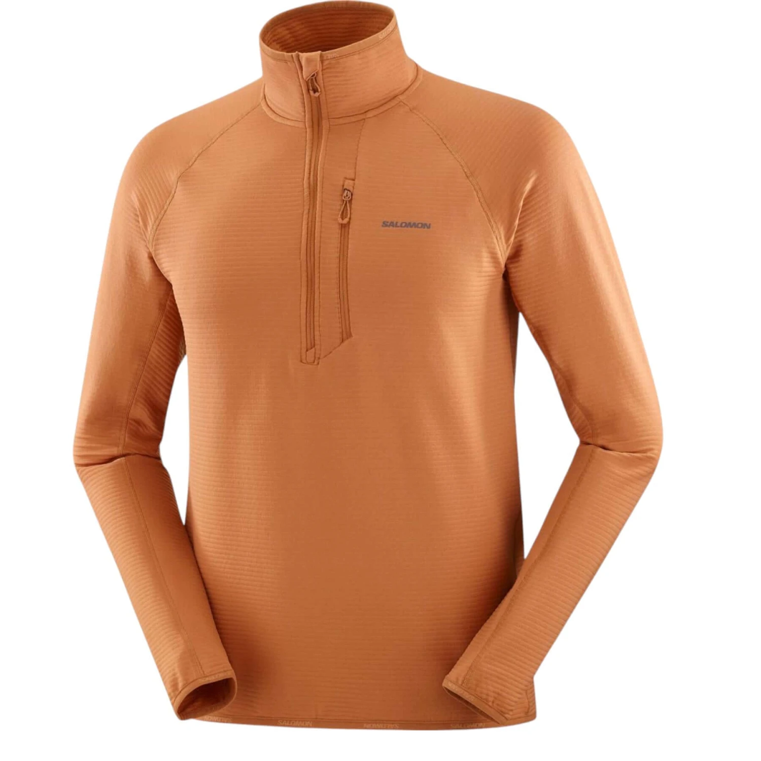 Salomon Men's Sntial Lightwarm Half Zip Fleece Jacket 14 Salomon Men's Sntial Lightwarm Half Zip Fleece Jacket - Image 12