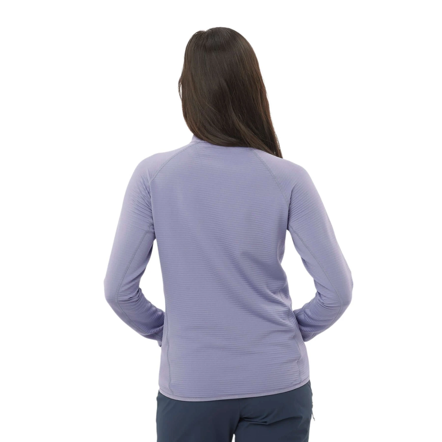 Salomon Women's Sntial Lightwarm Full Zip Fleece Jacket 4 Salomon Women's Sntial Lightwarm Full Zip Fleece Jacket - Image 2