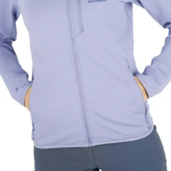 Salomon Women's Sntial Lightwarm Full Zip Fleece Jacket 11 Salomon Women's Sntial Lightwarm Full Zip Fleece Jacket -Columbia Store LC2446000 2 MOD essentiallightwarmfz bluegranite pochesmains w.png.PNG 2000px max 72dpi