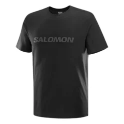 Men's Salomon Big Logo T-Shirt -Columbia Store LC2526600 0 GHO salomonbiglogotee deepblack sportswear m.png.cq5dam.web .1200.1200