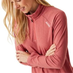 Regatta Women's Montes Lightweight Half Zip Fleece Pullover -Columbia Store RWA240 C4B M 4