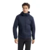 Arc'teryx Men's Atom Hooded Jacket -Columbia Store S25 X000009556 Atom Hoody Black Sapphire Front View