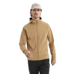 Arc'teryx Men's Kyanite Lightweight Hooded Jacket -Columbia Store S25 X000009641 Kyanite Lightweight Hoody Canvas Front View Photoroom