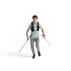 Arc'teryx Men's Cormac Crew Logo T-Shirt -Columbia Store S25 X000009726 Cormac Logo Shirt SS Stone Green Heather Full Body