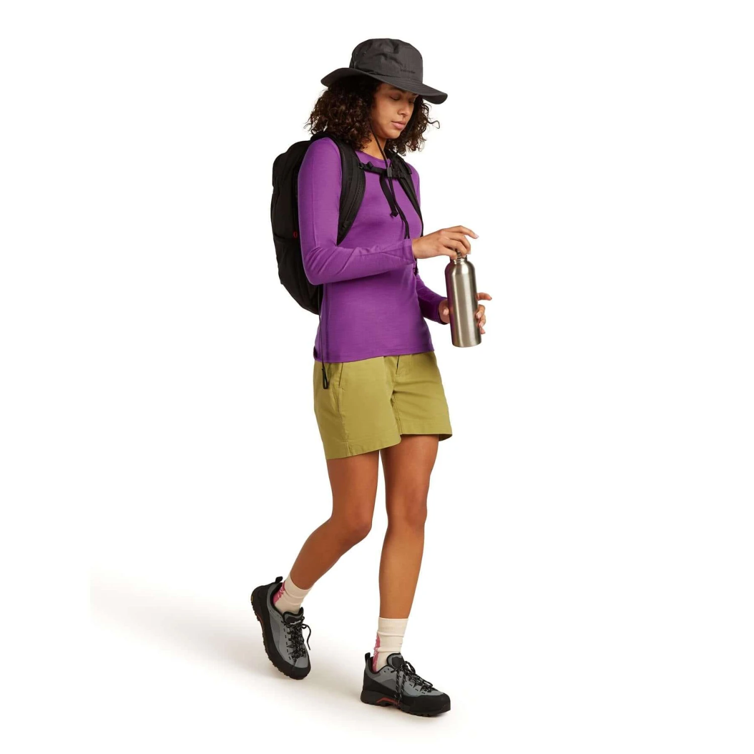 Icebreaker Women's Merino 200 Oasis Crewe Shirt 6 Icebreaker Women's Merino 200 Oasis Crewe Shirt - Image 4