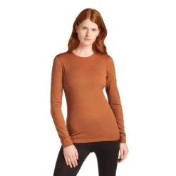 Icebreaker Women's Merino 200 Oasis Crewe Shirt 23 Icebreaker Women's Merino 200 Oasis Crewe Shirt -Columbia Store SS25 BM W WomenMerino200OasisLSCrewe 1043750B0 01