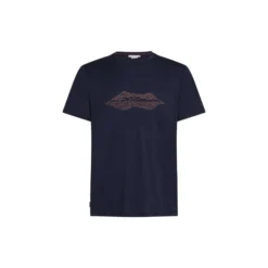 Icebreaker Men's Merino 150 Tech Lite T-Shirt Pukaki Reflected -Columbia Store SS25 IM W MenMerino150TechLiteSSTeePukakiReflected 0A572Q401 01