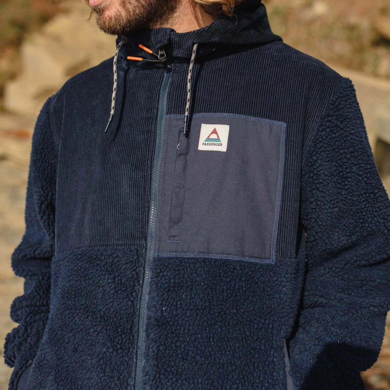 Men's Adventure Recycled Deep Pile Sherpa Fleece Jacket 6 Men's Adventure Recycled Deep Pile Sherpa Fleece Jacket - Image 4