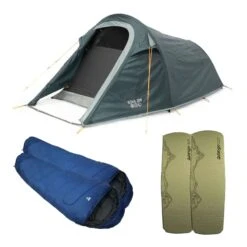 Vango Festival Pack - 2-Person Tent + 2 Sleeping Bags + 2 Sleeping Mats