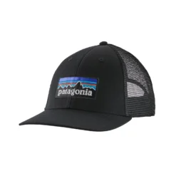 Patagonia P-6 Logo LoPro Trucker Hat -Columbia Store WBS20 38283 BLK