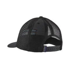 Patagonia P-6 Logo LoPro Trucker Hat -Columbia Store WBS20 38283 BLK BACK