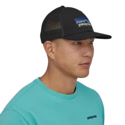 Patagonia P-6 Logo LoPro Trucker Hat -Columbia Store WBS20 38283 BLK EK4