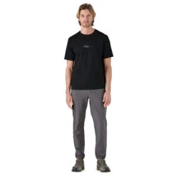 Patagonia Men's Berm Logo Responsibili-Tee -Columbia Store WBS25 37803 BLK CS3