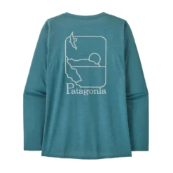 Patagonia Women's Long Sleeve Cap Cool Daily Graphic Shirt -Columbia Store WBS25 45175 SDWX